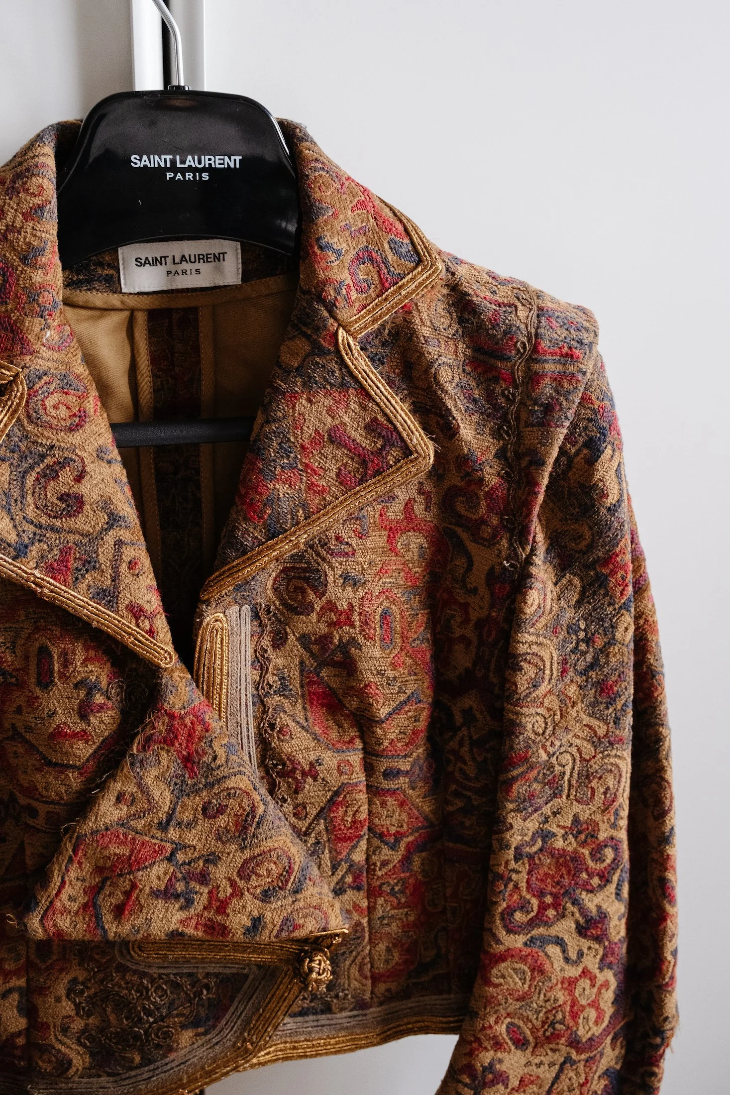 SAINT LAURENT Pink Teddy Jacket - Size 36 FR — woahstyle closet